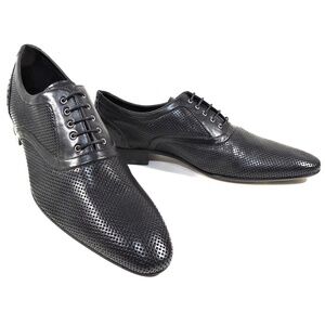 GOODMAN 🇮🇹 MEN'S BLACK SOFT LEATHER COMFORT OXFORD SHOES